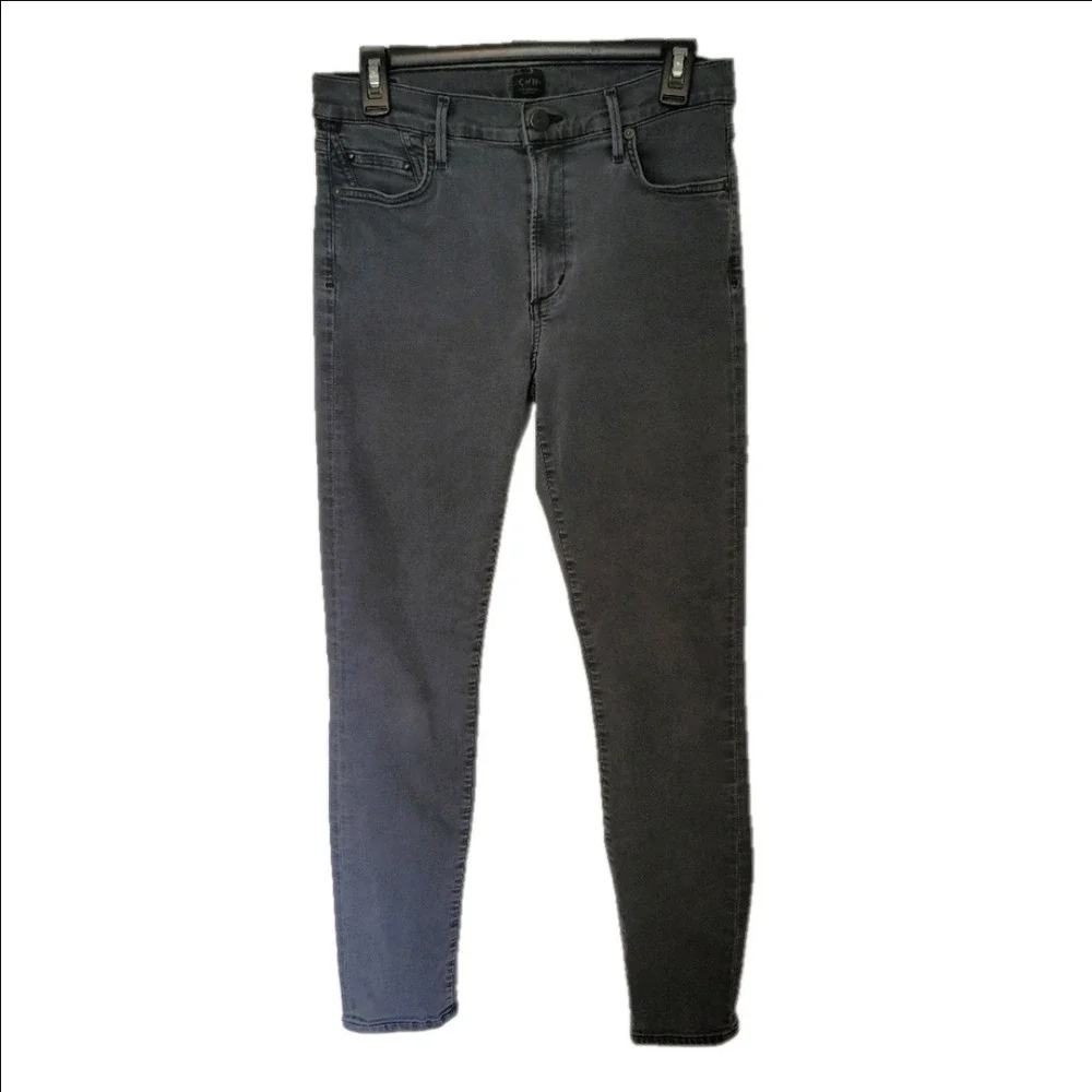Citizens of Humanity Rocket High-Rise Skinny Jeans Gray Size 30 | Sculpting - Picture 4 of 7